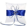 thumbnail image 1 of Dienrx Wedding Ring Pillow, Clearance Event & Party, Heart Wedding Ring Wedding Ring Holder Ring Heart Rhinestone Wedding Ring with Rhinestone Heart Shaped Decoration Party Ceremonies Weddings, 1 of 7