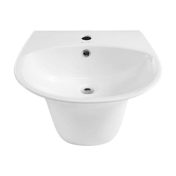 Dieppe 19" Wall-Mount Bathroom Sink