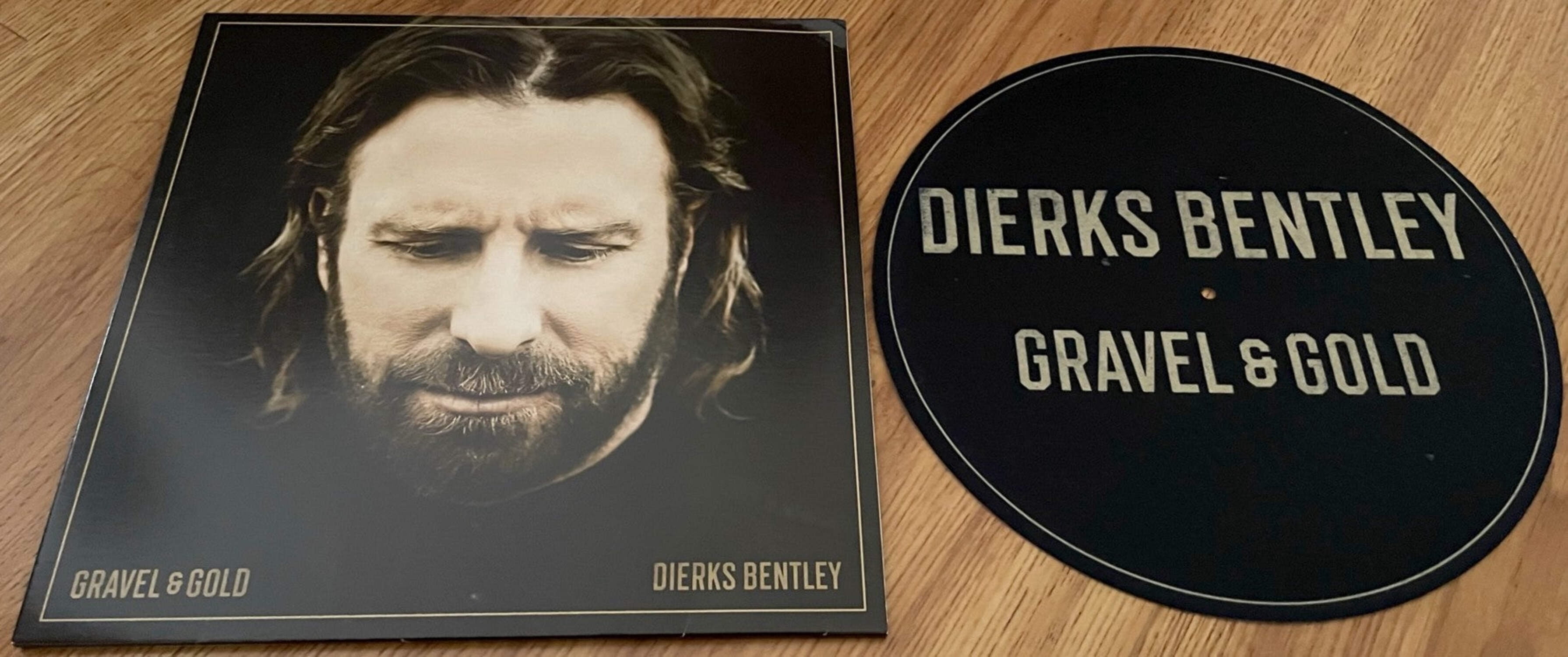 Dierks Bentley Gravel and Gold 2023 vinyl double LP record album with