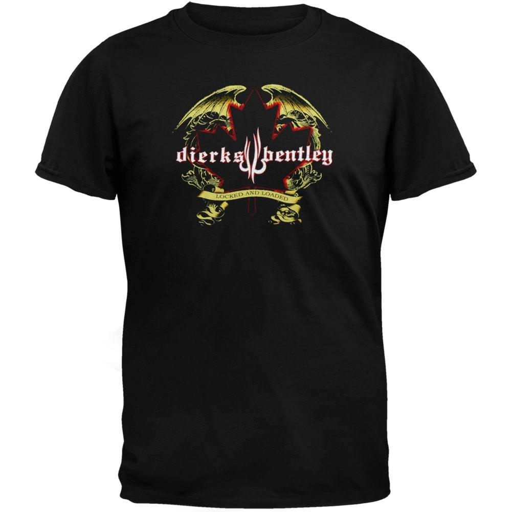 Dierks Bentley I'm Getting Drunk On A Plane Red TShirt Men's Size L