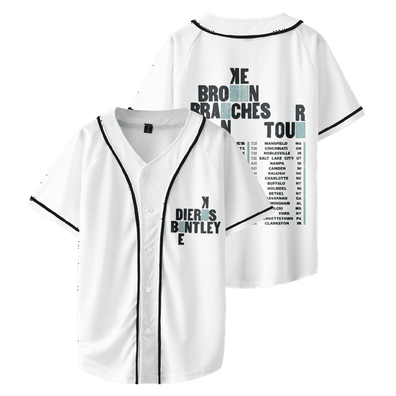 Dierks Bentley Merch Broken Branches Tour 2025 Shirt Unisex T-Shirt Short Sleeve Casual Shirts