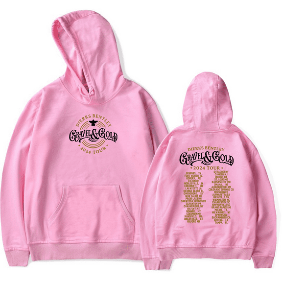 Dierks Bentley Merch Gravel & Gold Tour Hoodie Unisex Men Women Long Sleeve Pullover Tops