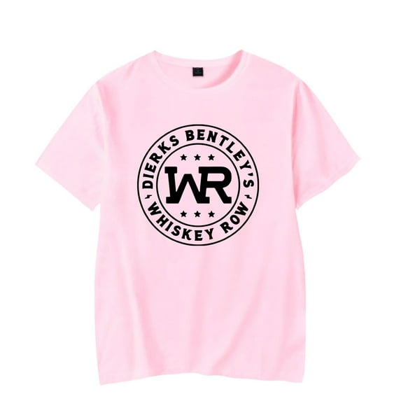 Dierks Bentley Merch Whiskey Row Logo T-shirt Fashion Unisex Men Women Short Sleeve Casual Tee