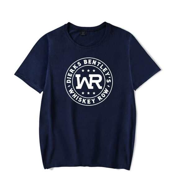 Dierks Bentley Merch Whiskey Row Logo T-shirt Fashion Unisex Men Women Short Sleeve Casual Tee