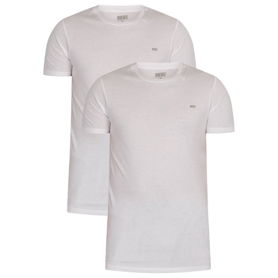 Diesel 2 Pack Lounge Randal Crew T-Shirt, White