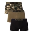 thumbnail image 1 of Diesel 3 Pack Damien Trunks, Multicoloured, 1 of 9