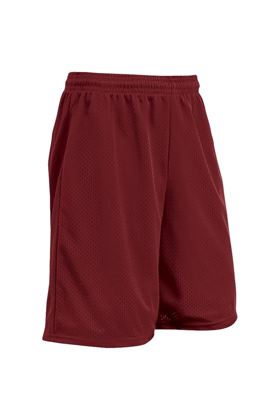 Diesel 7" Inseam Basketball/Athletic Shorts, Adult 4X-Large, Cardinal Red