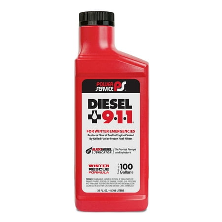 Diesel 911 De-Icer Cold Weather Emergency Fuel Treatment