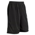 thumbnail image 1 of Diesel 9" Inseam Basketball/Athletic Shorts, Adult 3X-Large, Black, 1 of 1
