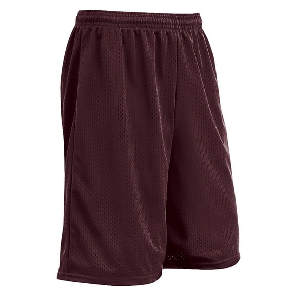 Diesel 9" Inseam Basketball/Athletic Shorts, Adult 3X-Large, Maroon