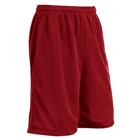 Diesel 9" Inseam Basketball/Athletic Shorts, Adult Large, Scarlet