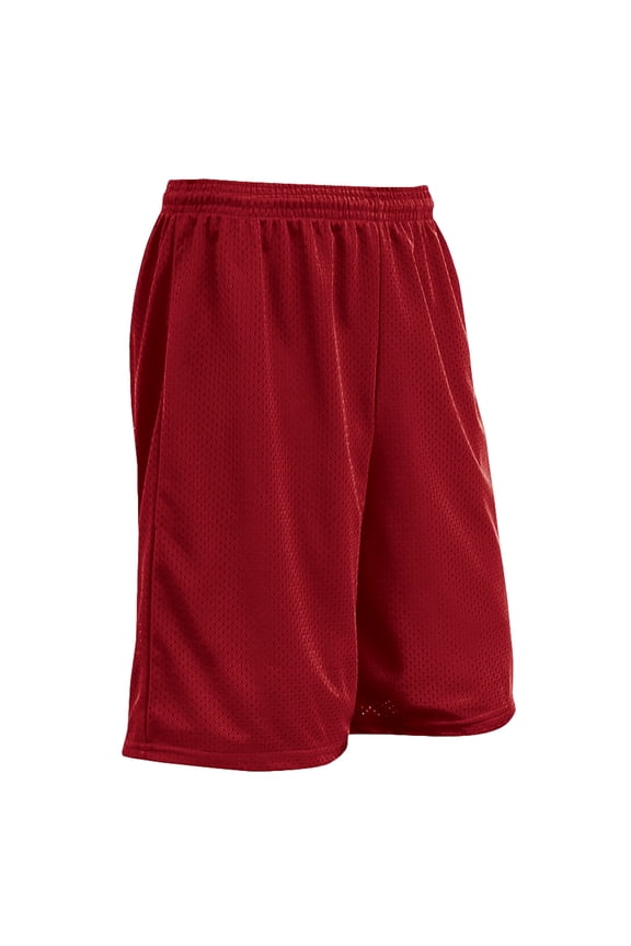 Diesel 9" Inseam Basketball/Athletic Shorts, Adult Small, Scarlet