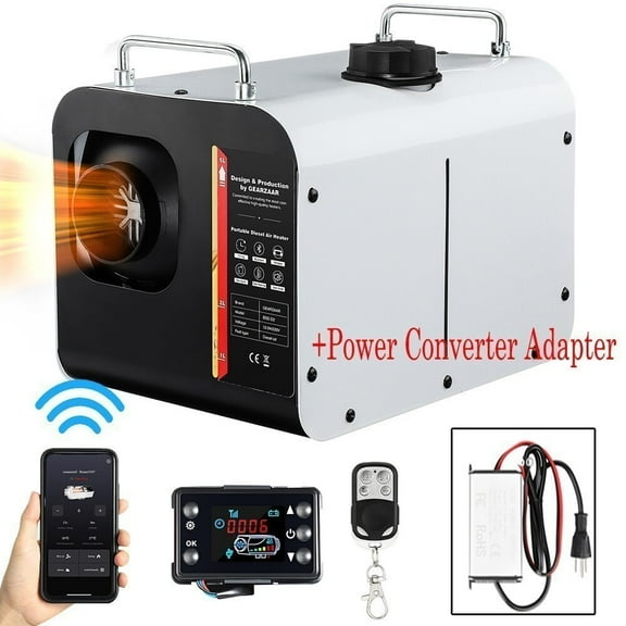Diesel Air Heater All-in-one 12V 8KW bluetooth App LCD for Car RV Indoor