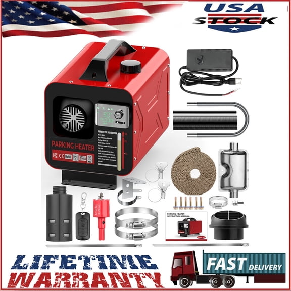 Diesel Air Heater All in one 8KW 12V/24V 110V Bluetooth APP Remote Control Car