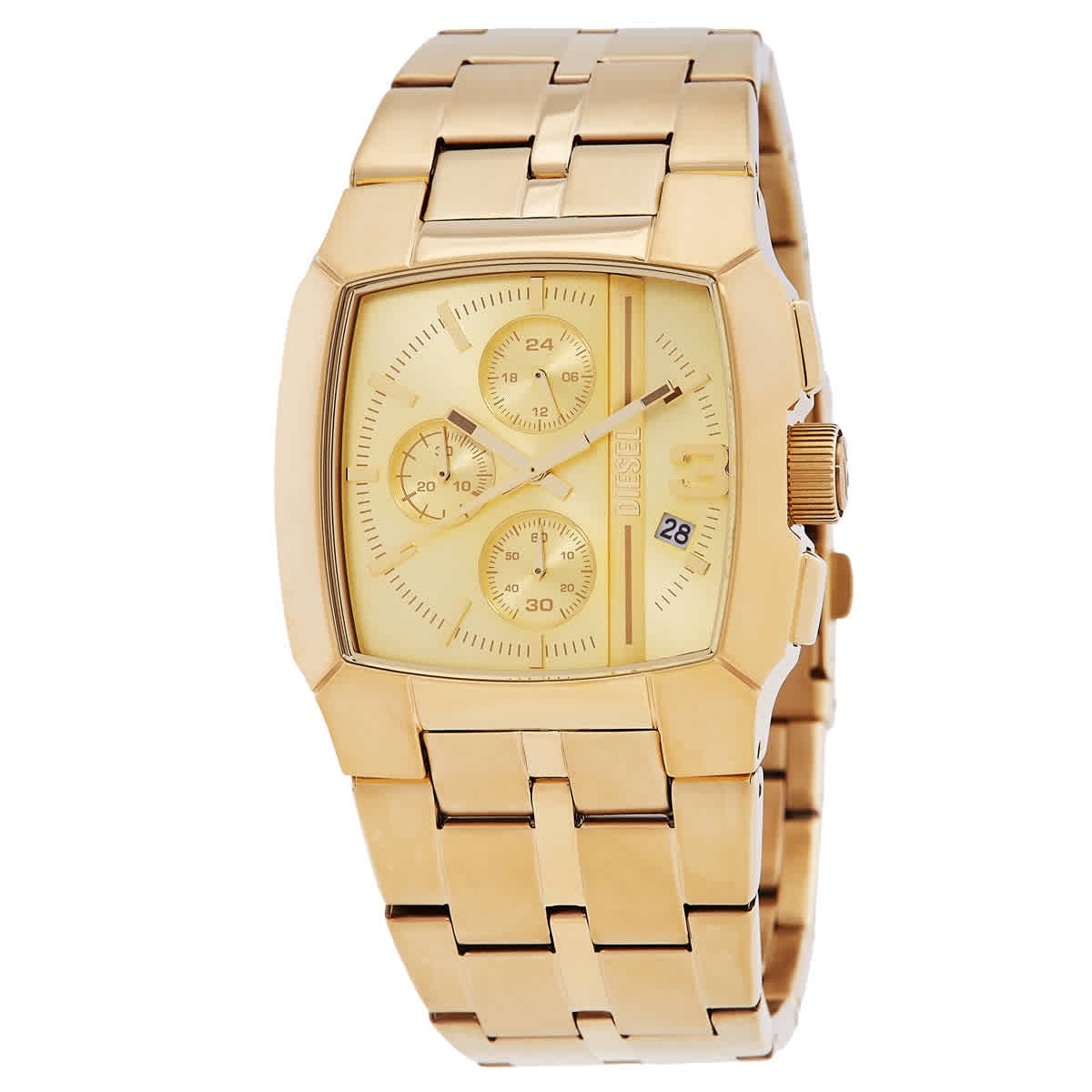 Amazon.com: Diesel Mr. Daddy 2.0 Quartz Stainless Steel
