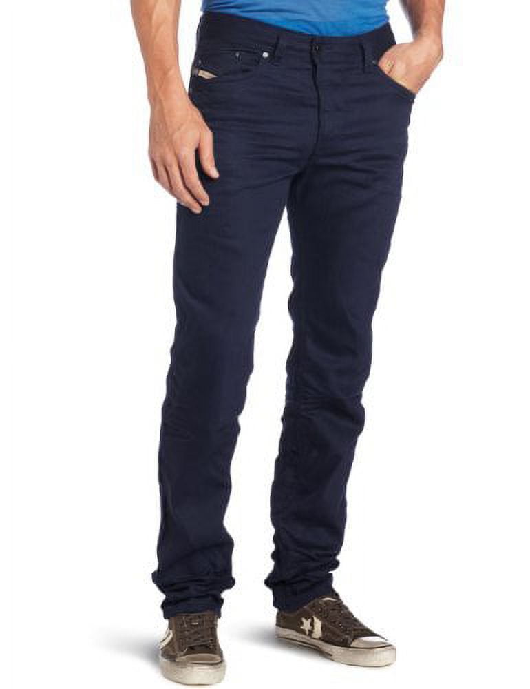 chokerende regn godt Diesel Darron Regular Slim Tapered Fit 008QU Midnight/Blue Jeans (28) -  Walmart.com