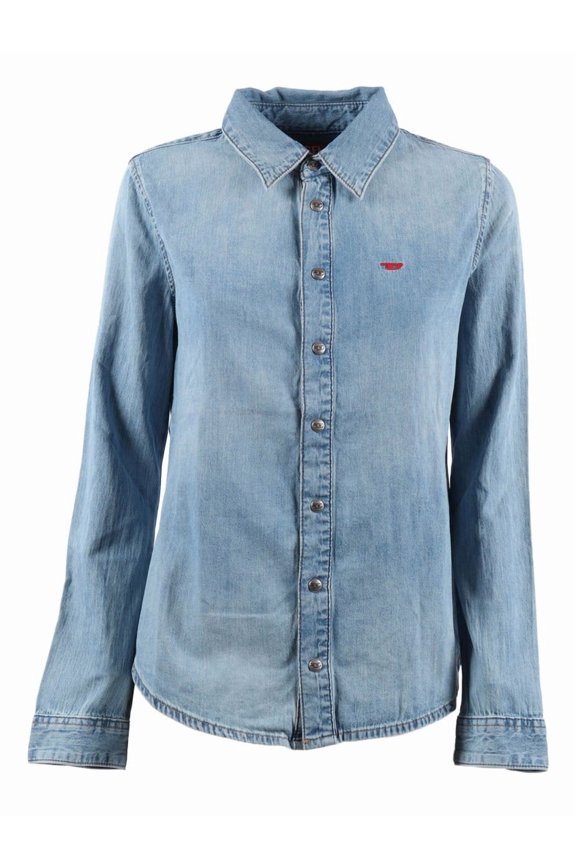 De-Eazy Logo Denim Shirt (Women's)