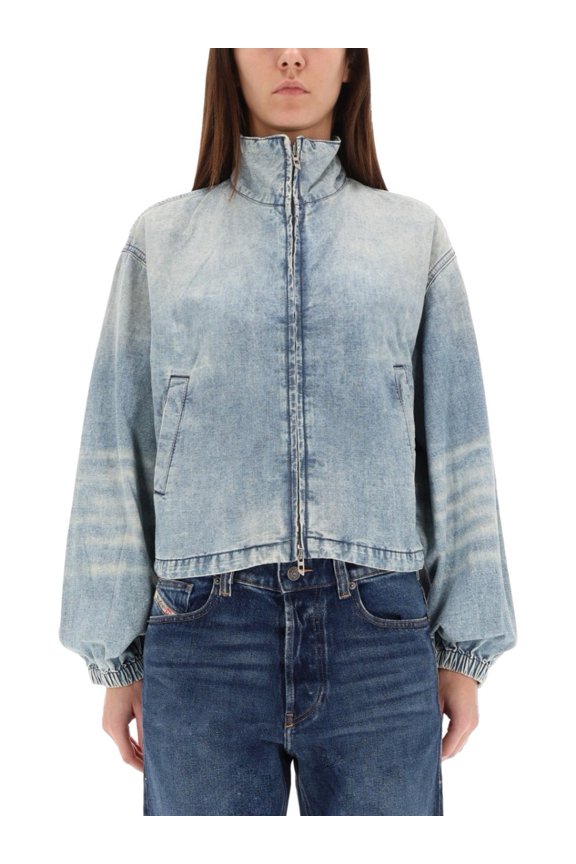 De-Flowye-S Cropped Denim Jacket (Women's)