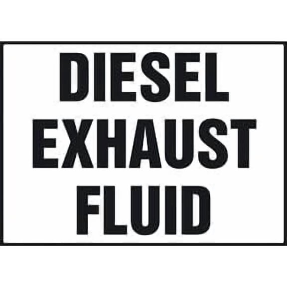 Diesel Exhaust Fluid Sign Metal Tin Sign 12x8 Inch