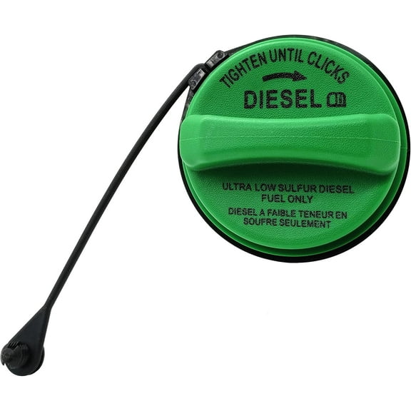 Diesel Fuel Cap Gas Cap, Fit For 2008-2017 Ford F250 F350 F450 F550 Super Duty 6.4L 6.7L Diesel Engines, F-250 F-350 F-450 F-550 2008-2017, Replaces FC1068 8C3Z-9030-C Diesel Fuel Tank Filler Cap
