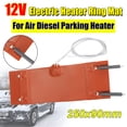 thumbnail image 1 of Diesel Fuel Filter Heating Pad, 12V, D54480, Silicone Heating Ring, Car Polymers, Air Parking Accessories, 250x90mm, 1 of 3