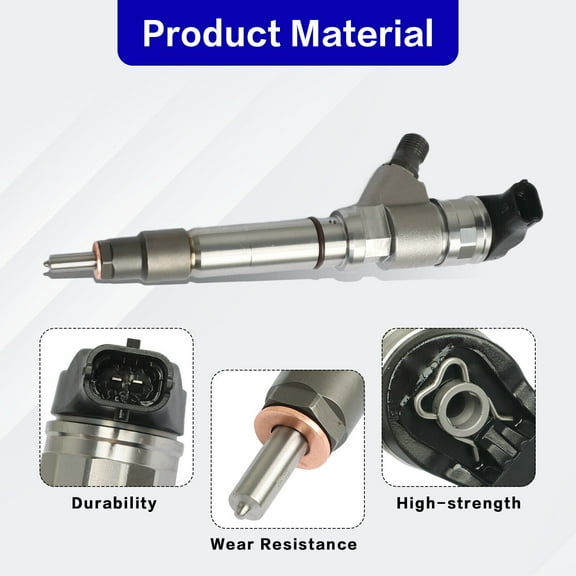 Diesel Fuel Injector for 2007-2010 GMC Chevy 2500 3500 4500 6.6L V8 LMM Duramax