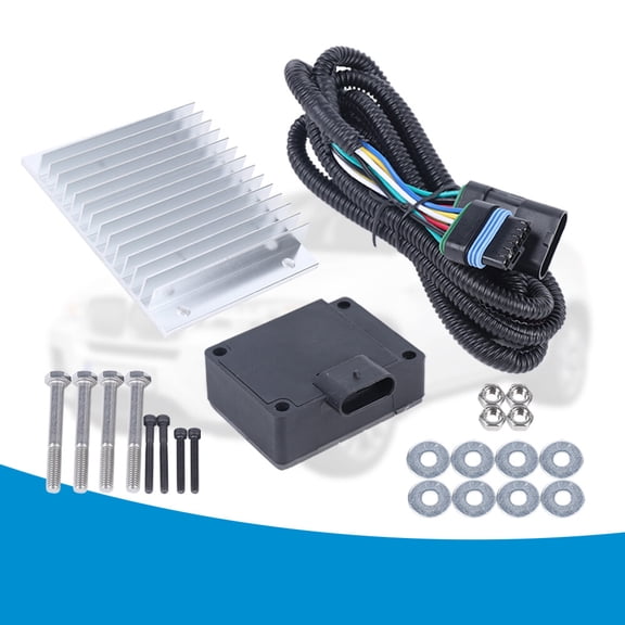 Diesel Fuel Oil Pump Driver Module Compatible with All 1994-2002 Chevy/GMC 6.5L Diesel Engines (All Detroit diesel Engines) Front Fuel Pump Driver Module PMD and Relocation Kit Set 12562836 19209057