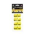 thumbnail image 1 of Diesel Fuel Only Sticker - Fuel Identification Labels by Fuel Stickers | 2x1 | 4 Labels (Yellow), 1 of 7