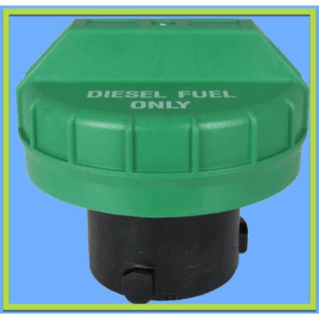 Diesel Gas Fuel Tank Filler Cap Gates Replace FORD OEM# 34077D Green 1/8 Turn MPN #31830D