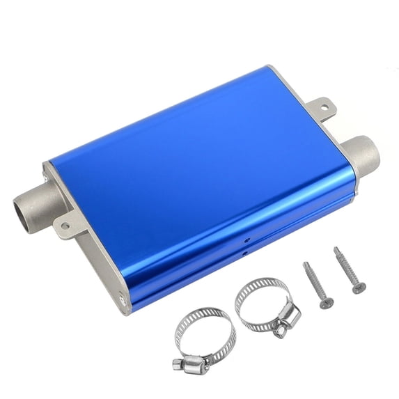 Diesel Heater Exhaust Muffler Silencer Aluminum Alloy 24mm Pipe Parking Heater Noise Reducer