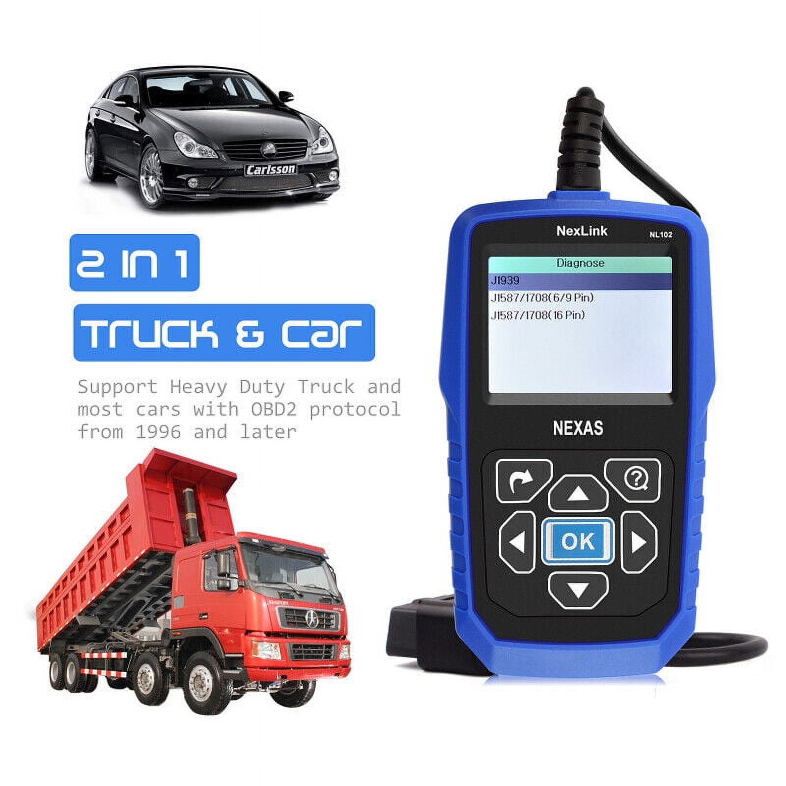 Diesel Heavy Duty Truck Diagnostic Tool OBD2 Code Reader for J1578