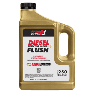 Diesel Fuel Additive, Amber, 80 oz. POWER SERVICE PRODUCTS 03080