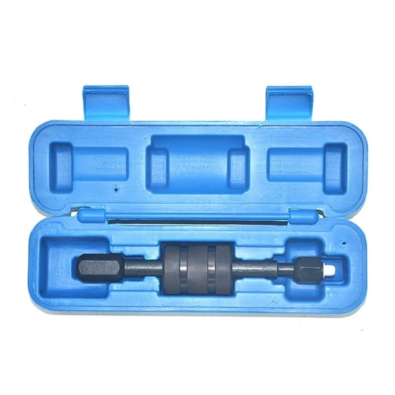 Diesel Injector Puller Tool with Slide Hammer, Common Rail Injector Remover w/ M8, M12, M14 Thread Adapter