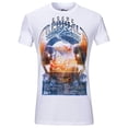 thumbnail image 1 of Diesel Men's 00S7VL Short Sleeve Brave Revival Tour Graphic T-Shirt White L, 1 of 3