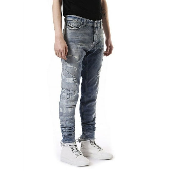 Diesel Men's Black Gold Type-2712 Bg8Rv Jeans Blue 29W