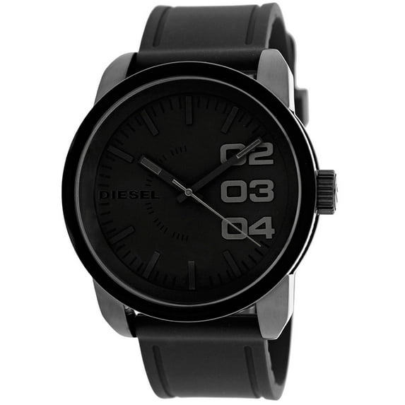 Diesel Men's Blackout Big Oversized Black Watch DZ1446