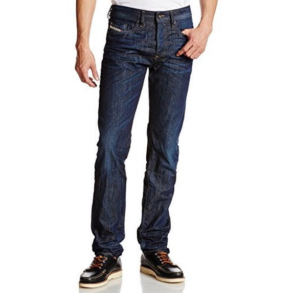 Diesel Men's Buster Regular Tapered-Leg Jean 0838E, Denim, 29x32