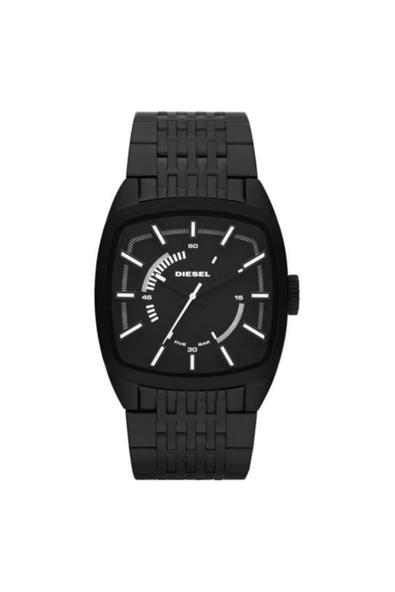 Men's DZ1586 Black IP Stainless Steel Bracelet Black Dial Watch