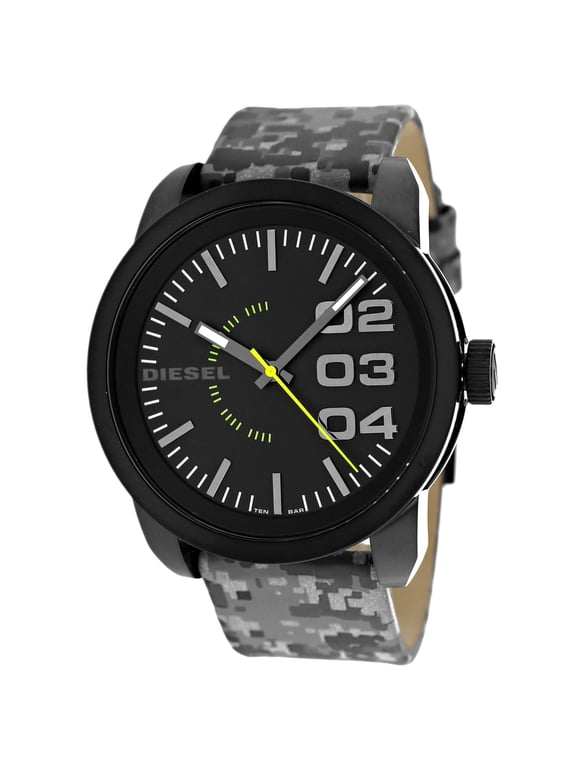 Men's Double down Black Dial Watch - DZ1664