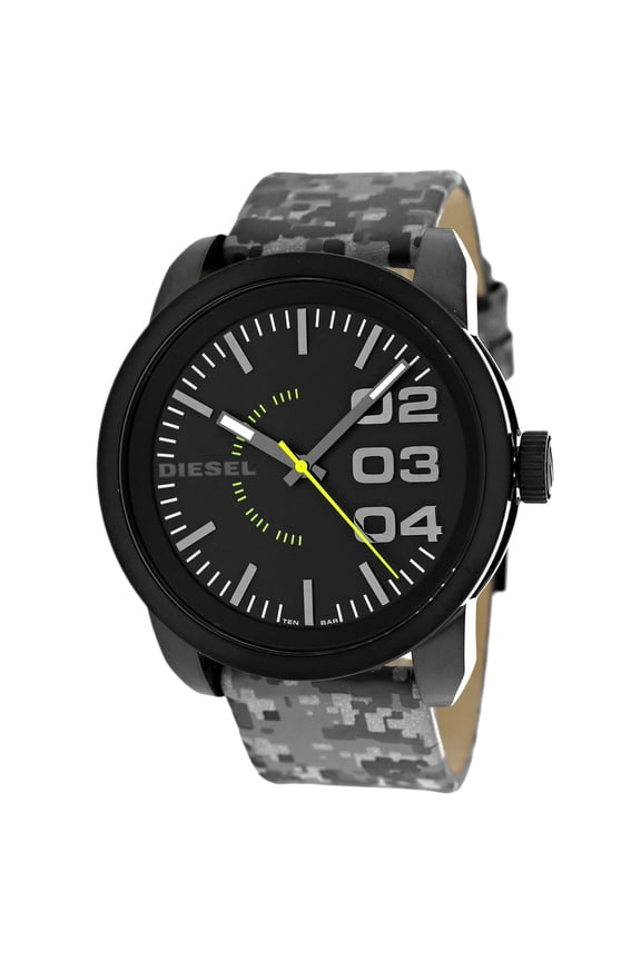 Men's Double down Black Dial Watch - DZ1664