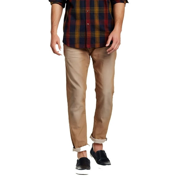 Diesel Men's Krayver 0819D Regular Slim Carrot Beige 30W x 32L