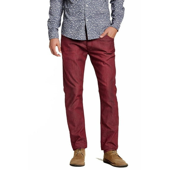 Diesel Men's Krayver 0819D Regular Slim Carrot Red 28W x 32L