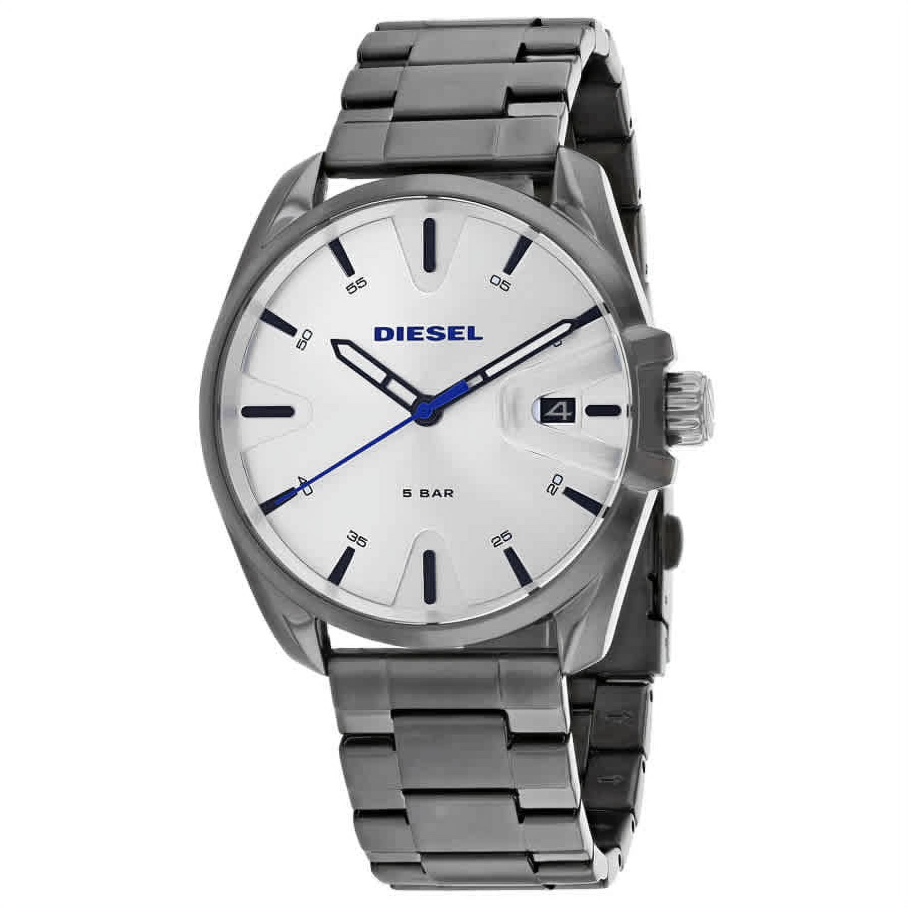 Diesel Mens MS9 Silver Dial Watch - DZ1864