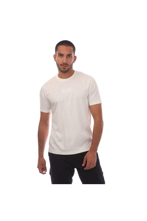Mens T-Must-Slits-N Back Print T-Shirt