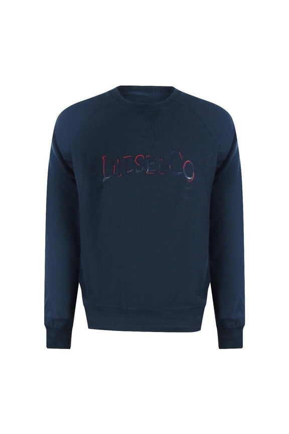 Mens Total Eclipse Distressed Logo Raglan Sweatshirt