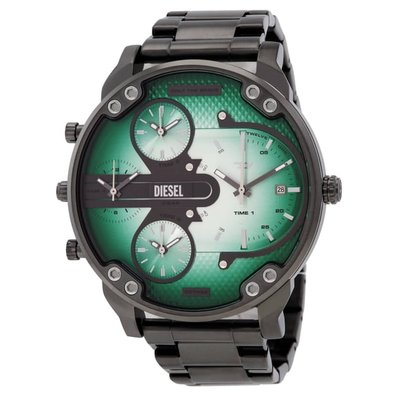 Diesel Mr. Daddy Slim Multi-Movement Quartz Green Dial Men's Watch DZ7488