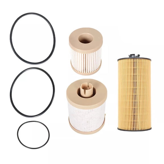 Diesel Oil & Fuel Filter FD4616 FL2016 Kit For 03-07 Ford 6.0L Powerstroke