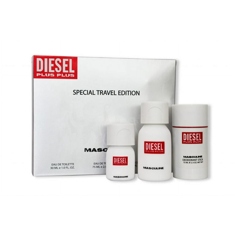 Diesel Plus Plus Special Travel Edition Gift Set, Amber Woody