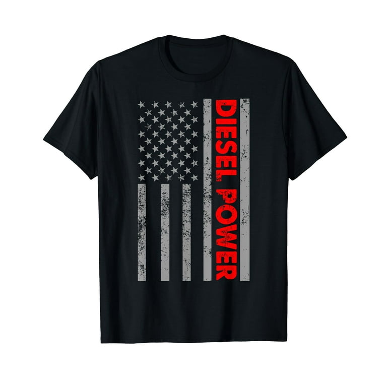 Diesel Power Flag | Truck Turbo Mechanic T-Shirt Diesel Power Flag | Truck Turbo Mechanic T-Shirt
