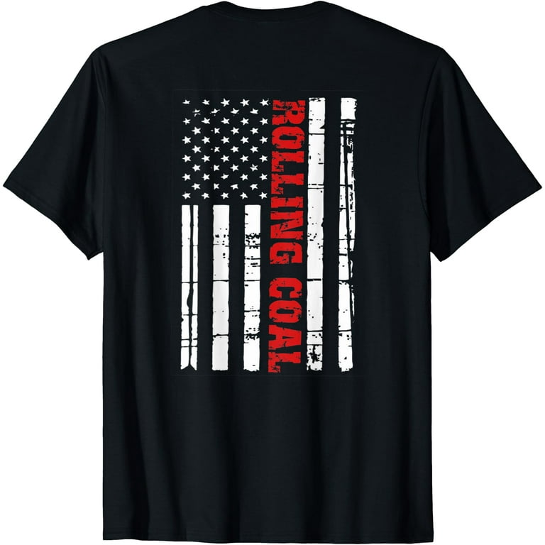 Diesel Rolling Coal Flag T-Shirt Truck Turbo Brothers Mechan Diesel Rolling Coal Flag T-Shirt Truck Turbo Brothers Mechan